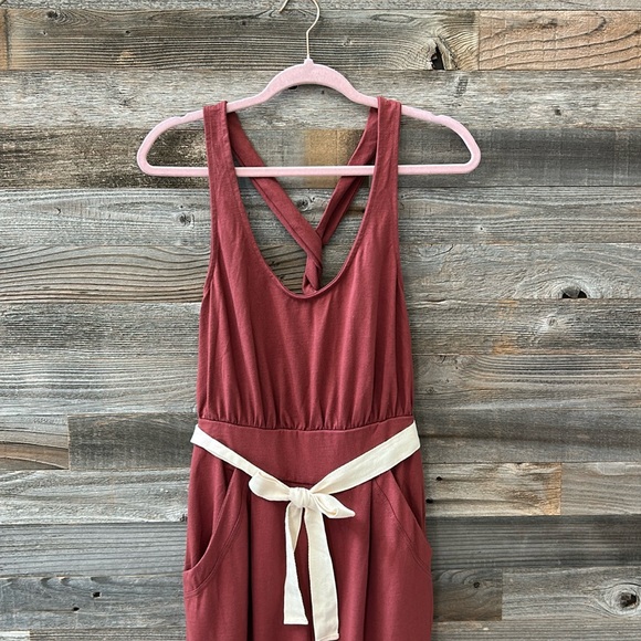 NWT Free People Axel Open Twist Back One Piece Jumpsuit Size XS - Picture 2 of 10